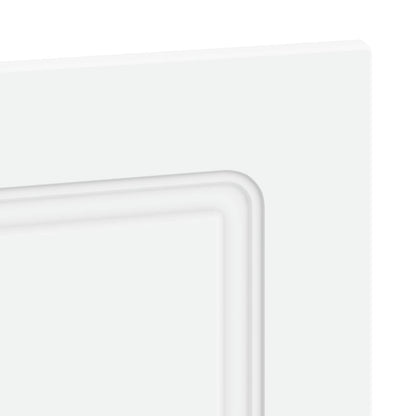 Wall-Mounted Headboard UTRECHT White Engineered Wood