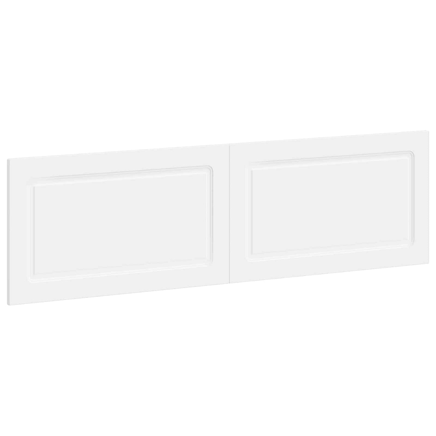 Wall-Mounted Headboard UTRECHT White Engineered Wood
