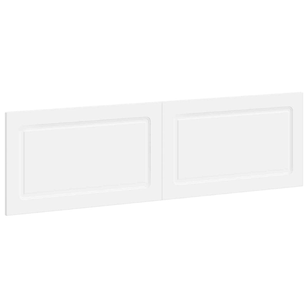 Wall-Mounted Headboard UTRECHT White Engineered Wood