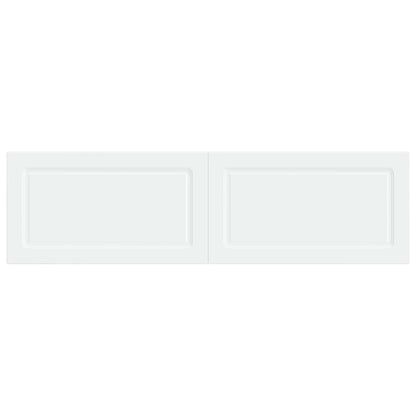 Wall-Mounted Headboard UTRECHT White Engineered Wood