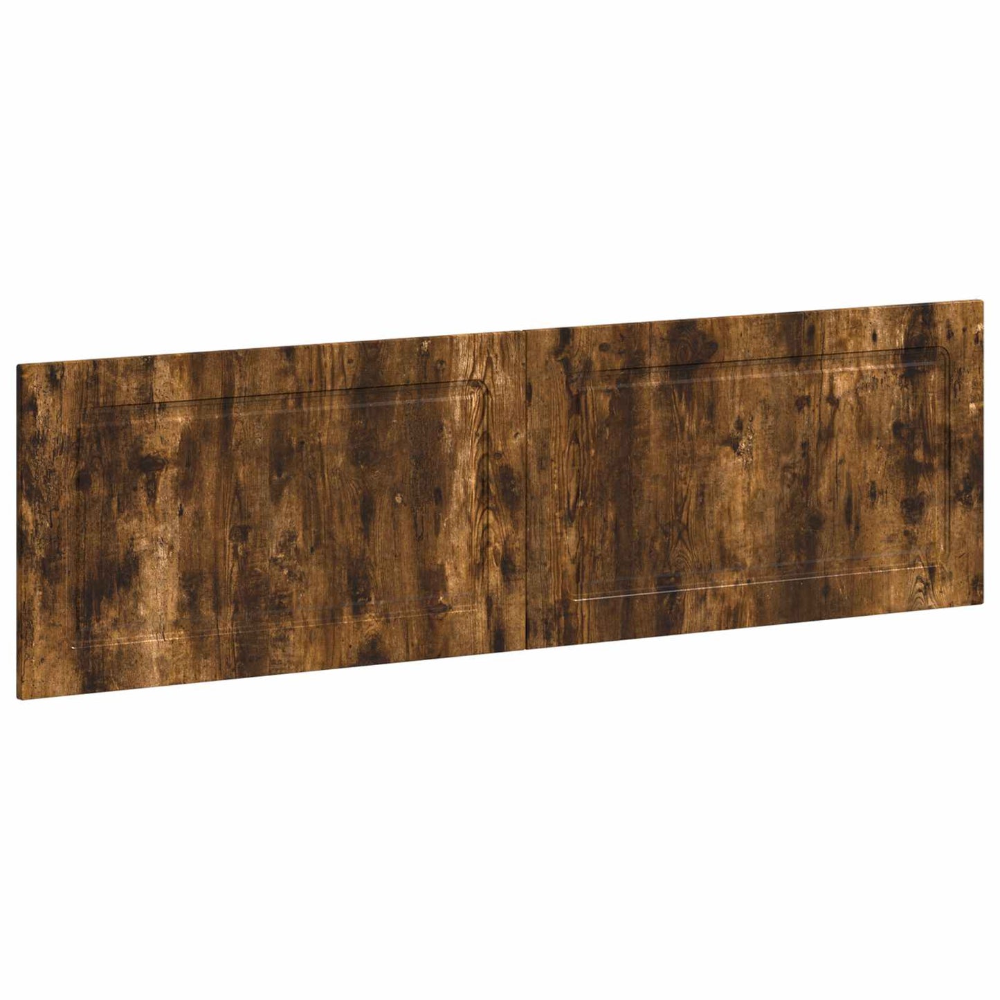 Wall-Mounted Headboard UTRECHT Smoked Oak Engineered Wood