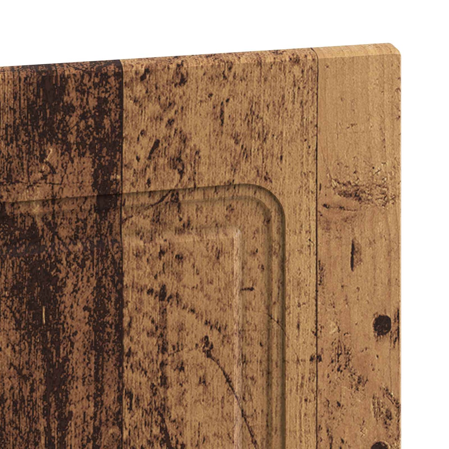Wall-Mounted Headboard UTRECHT Old Wood Engineered Wood
