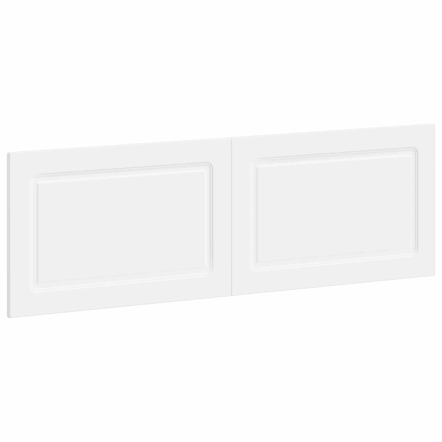 Wall-Mounted Headboard UTRECHT White Engineered Wood