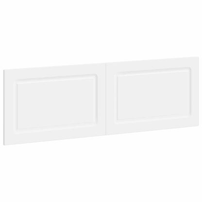 Wall-Mounted Headboard UTRECHT White Engineered Wood