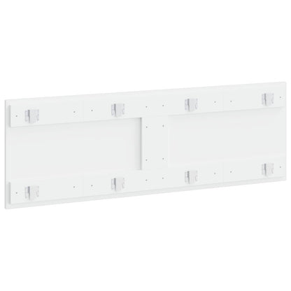 Wall-Mounted Headboard UTRECHT White Engineered Wood