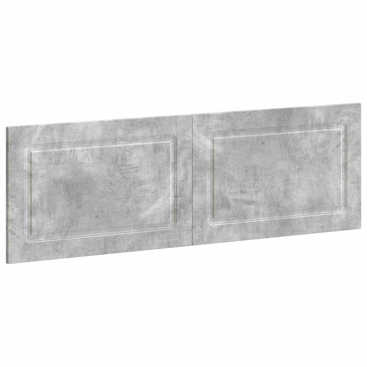 Wall-Mounted Headboard UTRECHT Concrete Grey Engineered Wood