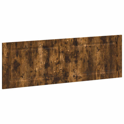 Wall-Mounted Headboard UTRECHT Smoked Oak Engineered Wood