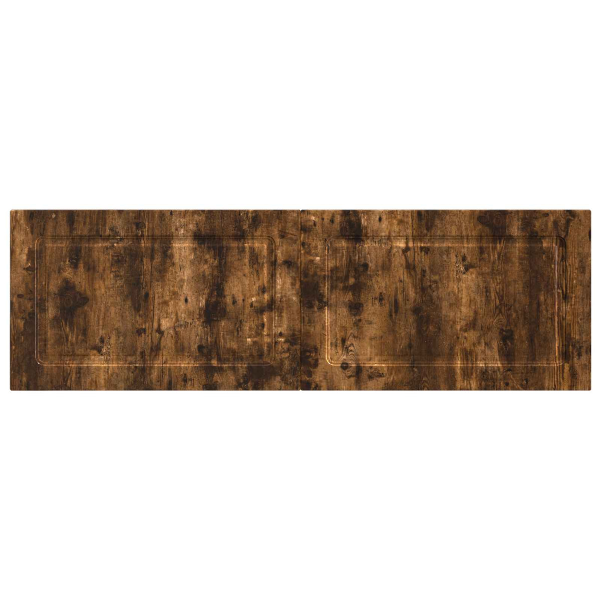 Wall-Mounted Headboard UTRECHT Smoked Oak Engineered Wood
