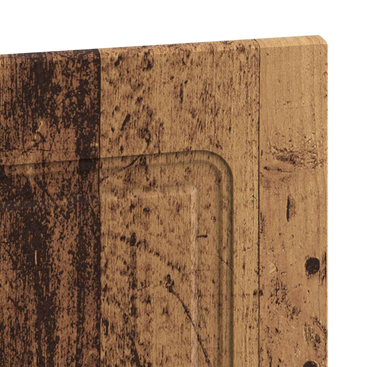 Wall-Mounted Headboard UTRECHT Old Wood Engineered Wood