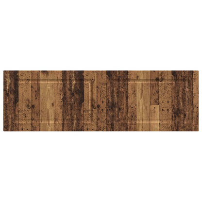 Wall-Mounted Headboard UTRECHT Old Wood Engineered Wood