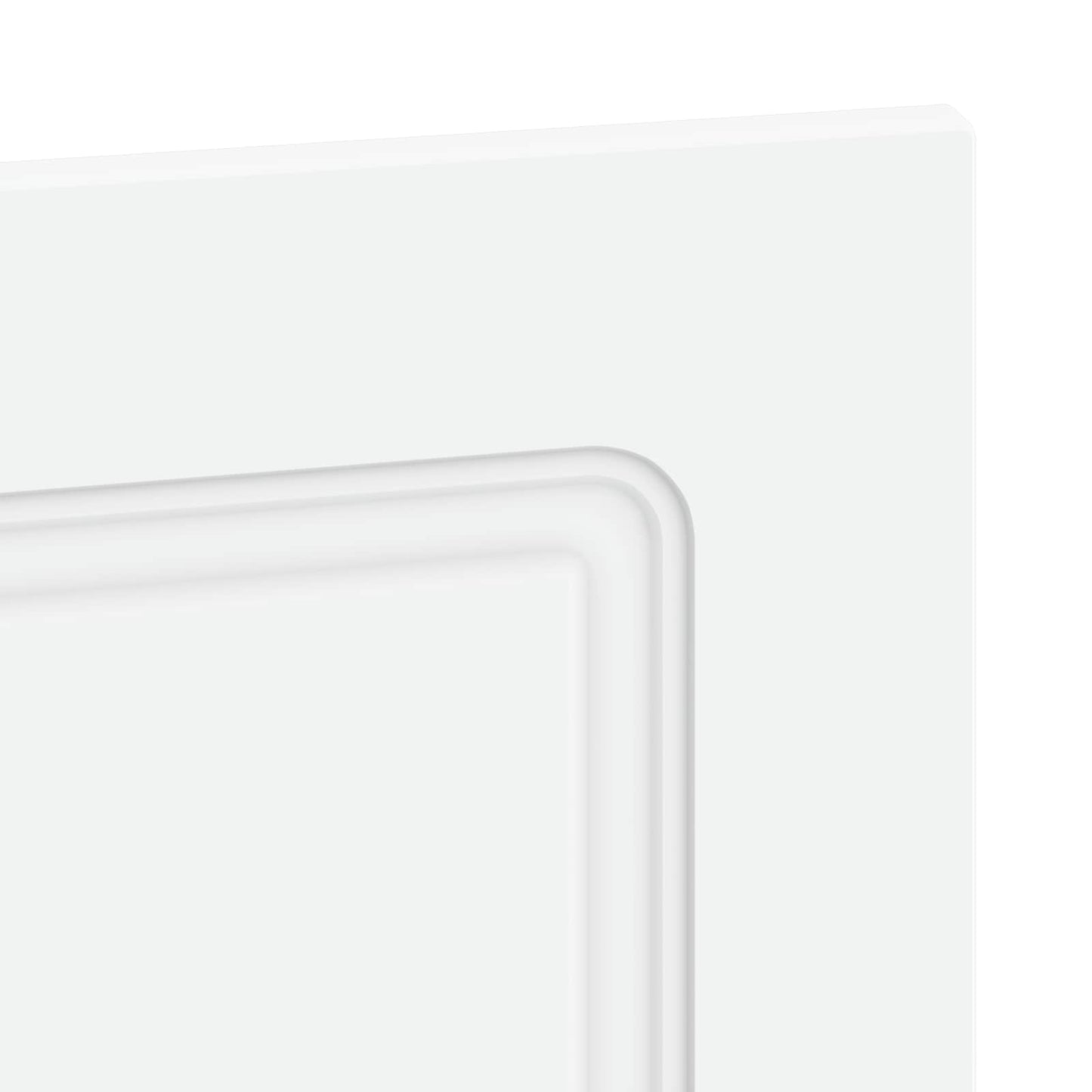 Wall-Mounted Headboard UTRECHT White Engineered Wood