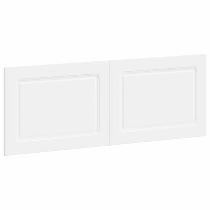 Wall-Mounted Headboard UTRECHT White Engineered Wood