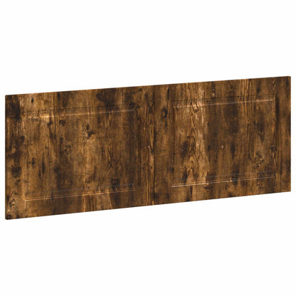 Wall-Mounted Headboard UTRECHT Smoked Oak Engineered Wood