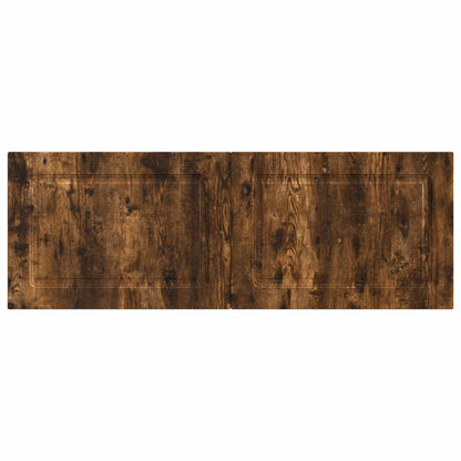 Wall-Mounted Headboard UTRECHT Smoked Oak Engineered Wood