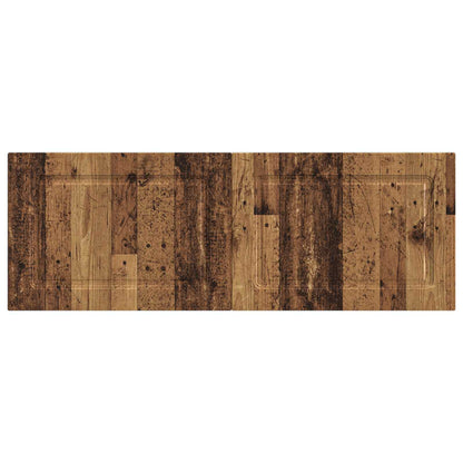 Wall-Mounted Headboard UTRECHT Old Wood Engineered Wood