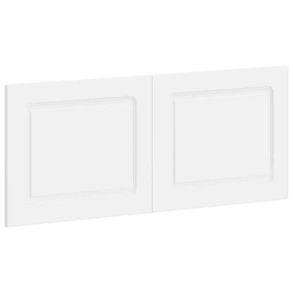 Wall-Mounted Headboard UTRECHT White Engineered Wood