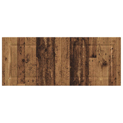 Wall-Mounted Headboard UTRECHT Old Wood Engineered Wood