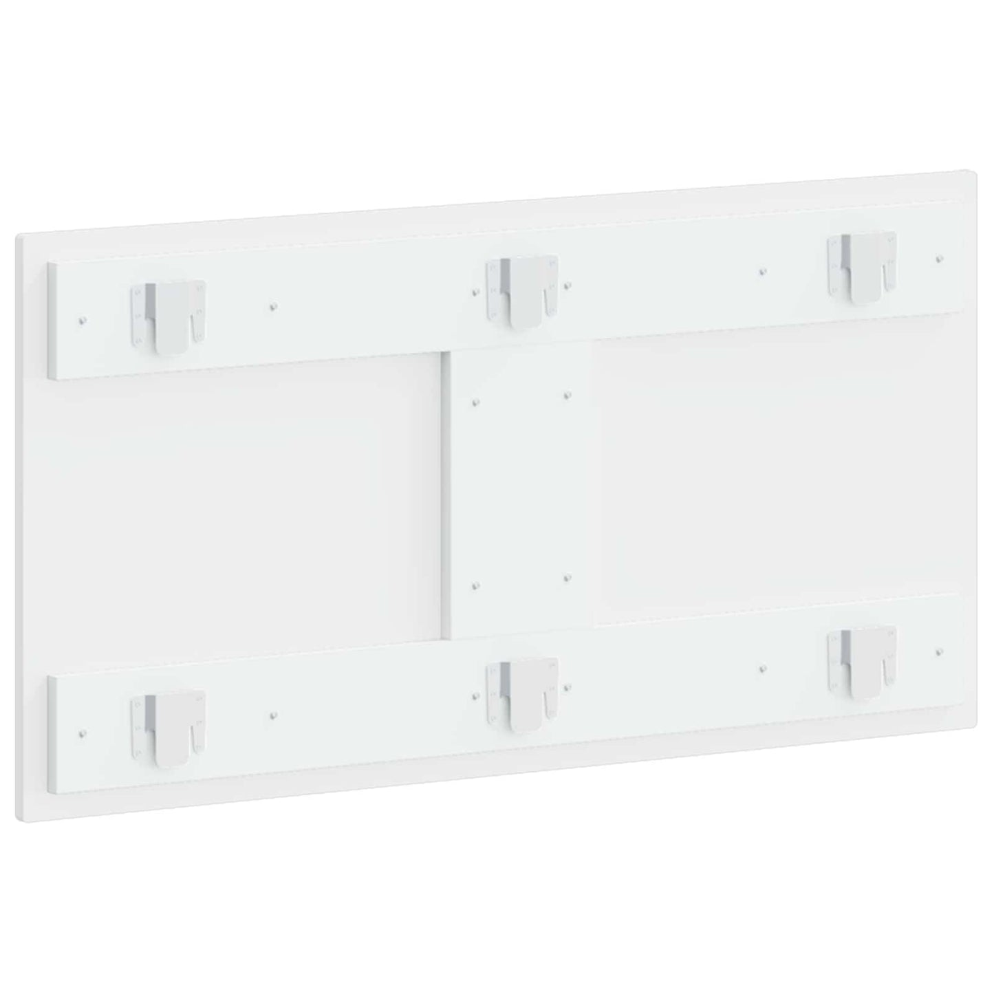 Wall-Mounted Headboard UTRECHT White Engineered Wood