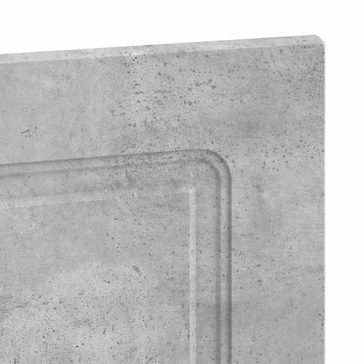 Wall-Mounted Headboard UTRECHT Concrete Grey Engineered Wood