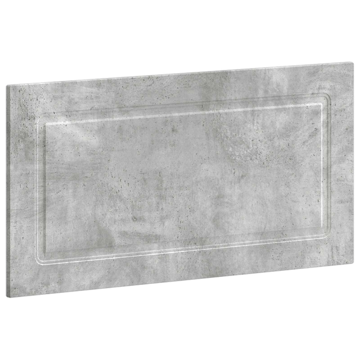 Wall-Mounted Headboard UTRECHT Concrete Grey Engineered Wood