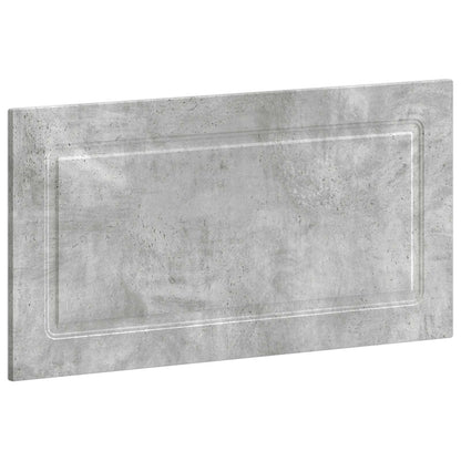 Wall-Mounted Headboard UTRECHT Concrete Grey Engineered Wood