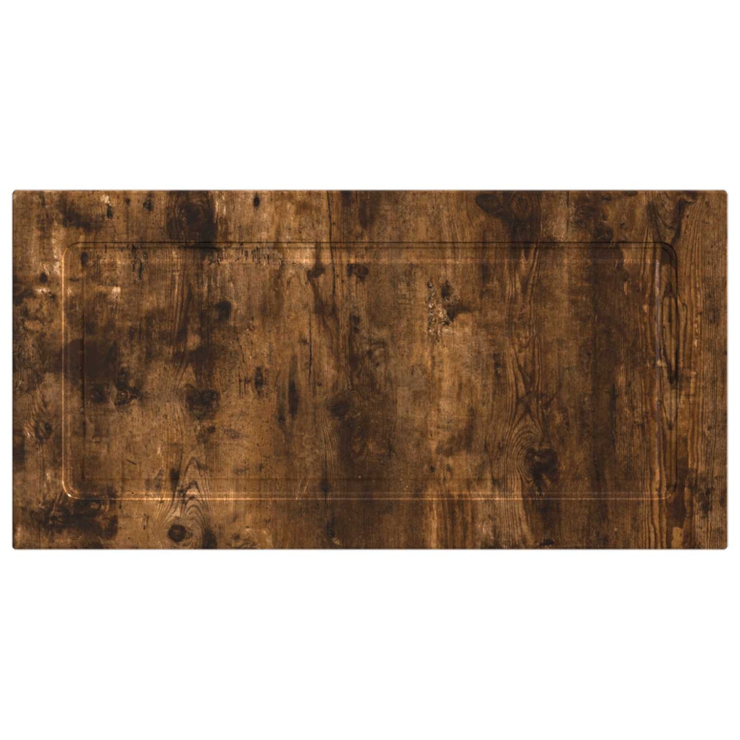 Wall-Mounted Headboard UTRECHT Smoked Oak Engineered Wood
