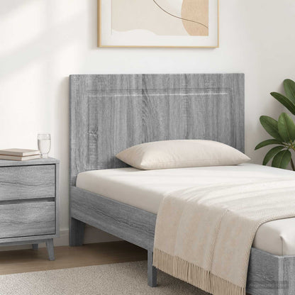 Wall-Mounted Headboard UTRECHT Grey Sonoma Engineered Wood