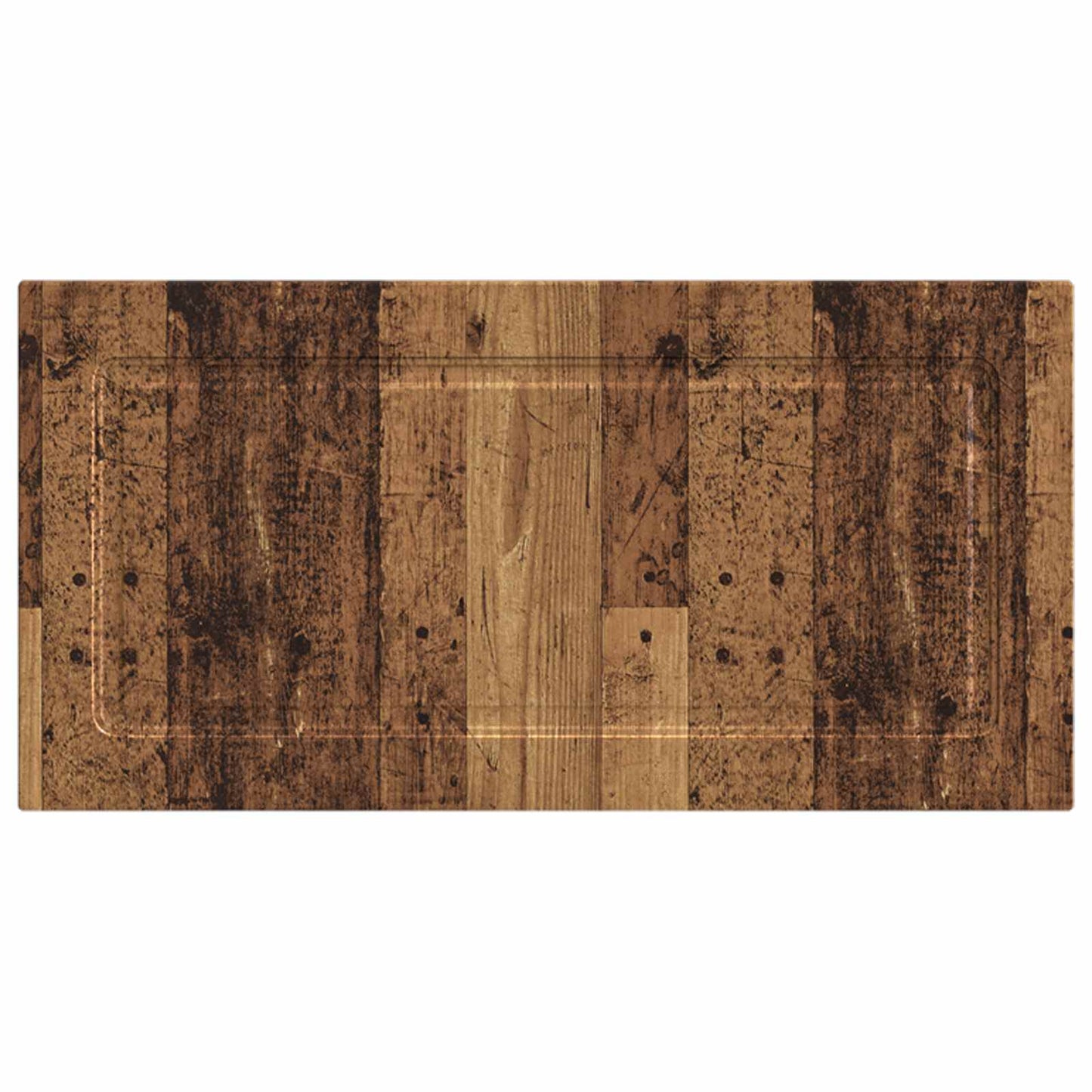 Wall-Mounted Headboard UTRECHT Old Wood Engineered Wood