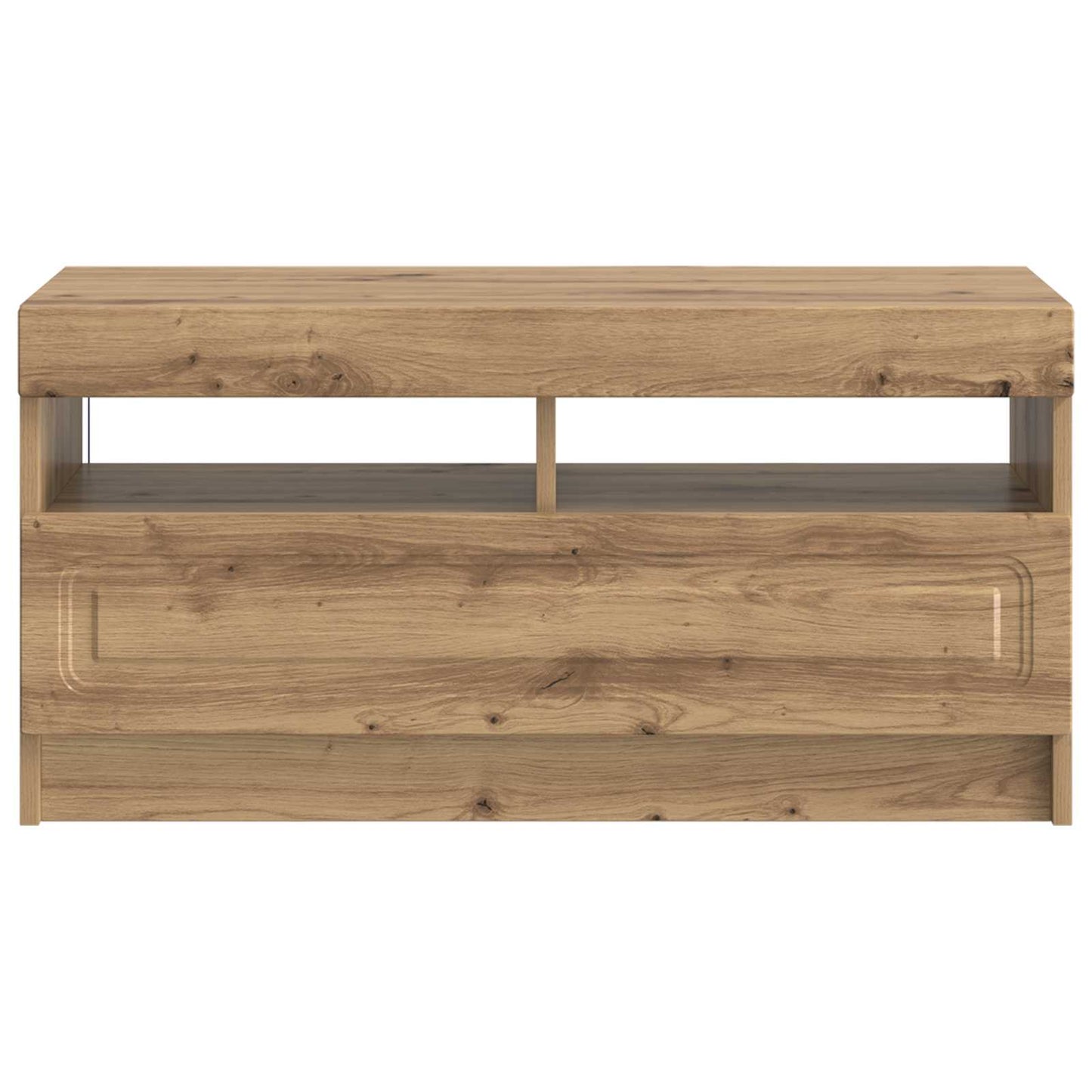 LED TV Cabinet Artisan Oak Engineered Wood