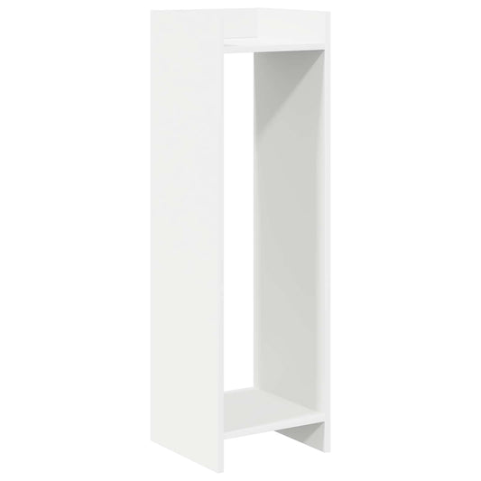 Plant Stand White 30 x 30 x 100 cm Engineered Wood