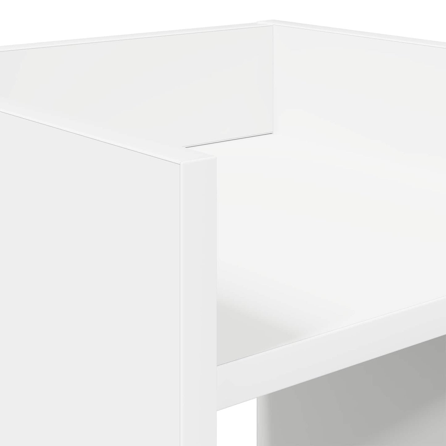 Plant Stand 2 pcs White 30 x 30 x 100 cm Engineered Wood