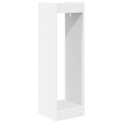 Plant Stand 2 pcs White 30 x 30 x 100 cm Engineered Wood