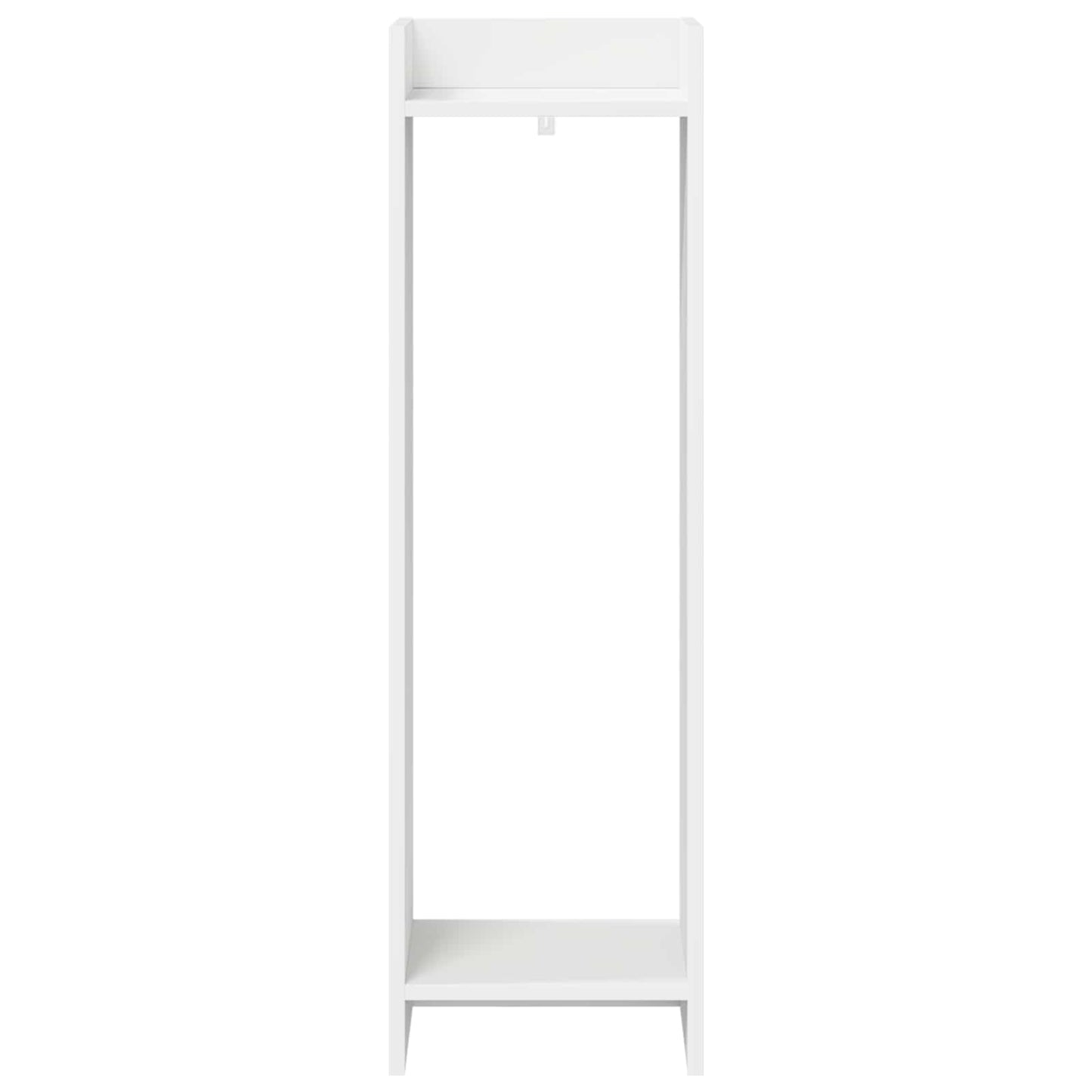 Plant Stand 2 pcs White 30 x 30 x 100 cm Engineered Wood