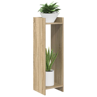 Plant Stand Sonoma Oak 30 x 30 x 100 cm Engineered Wood