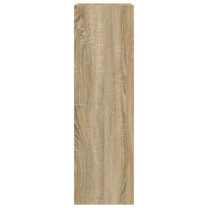 Plant Stand 2 pcs Sonoma Oak 30 x 30 x 100 cm Engineered Wood