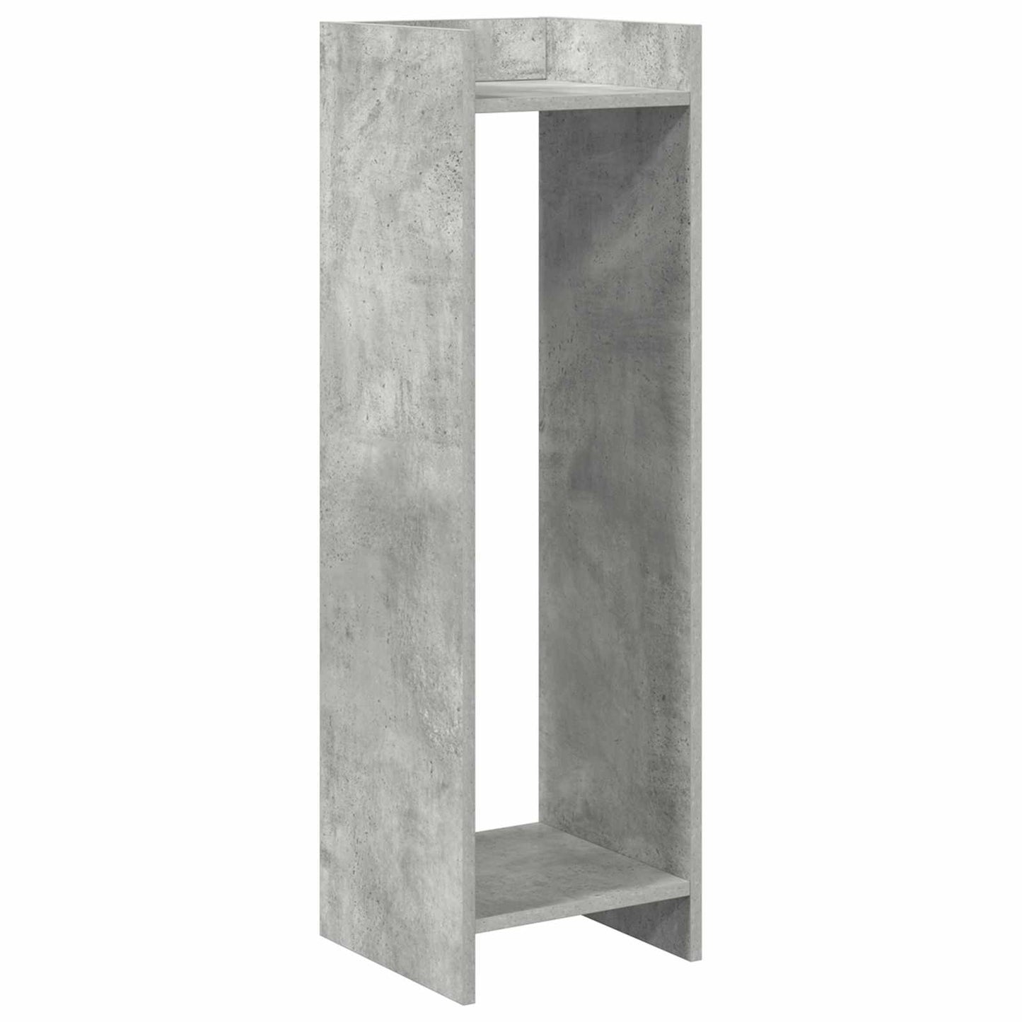Plant Stand 2 pcs Concrete Grey 30 x 30 x 100 cm