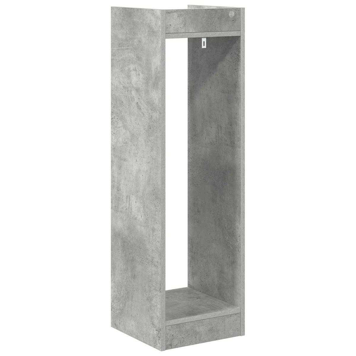 Plant Stand 2 pcs Concrete Grey 30 x 30 x 100 cm