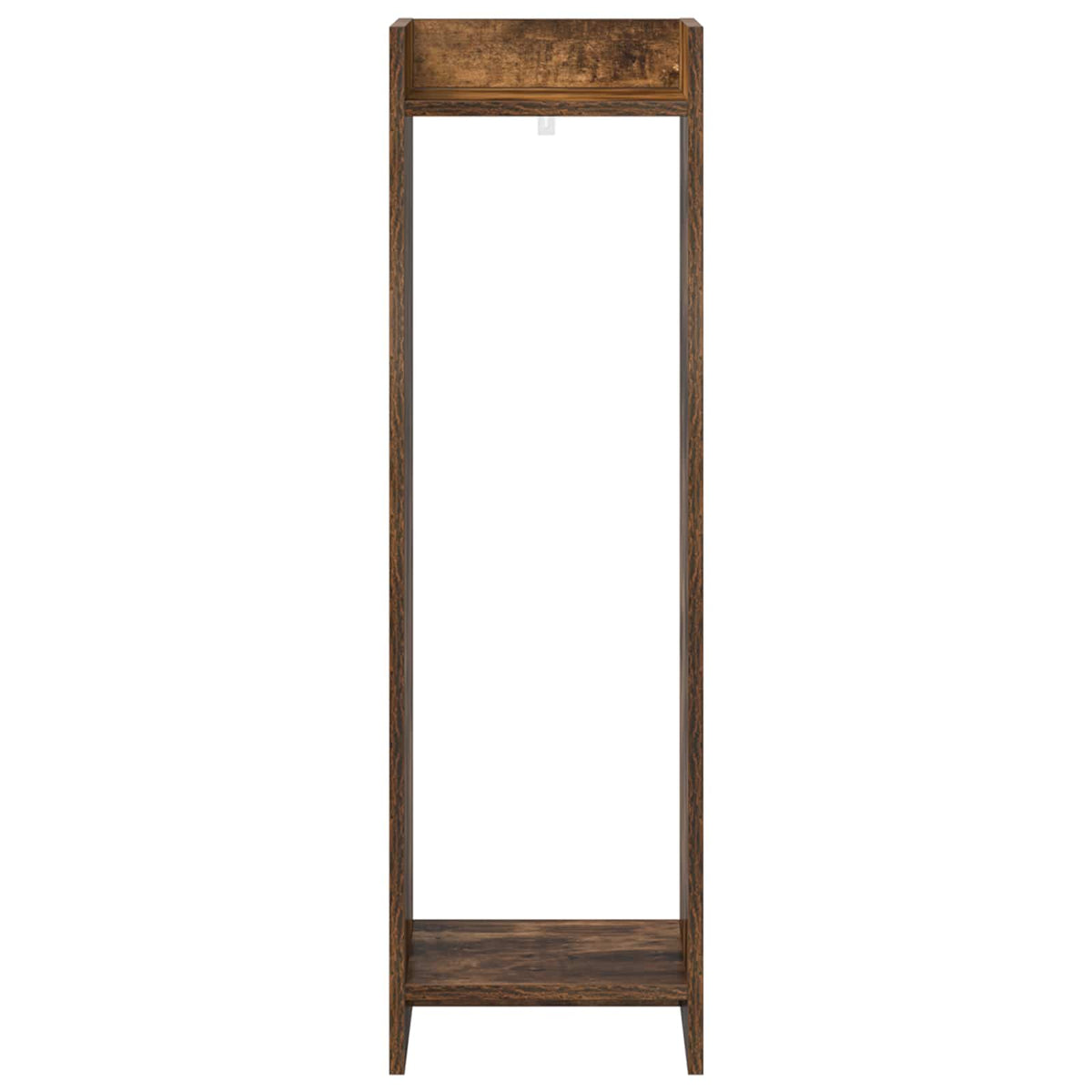 Plant Stand Smoked Oak 30 x 30 x 100 cm Engineered Wood