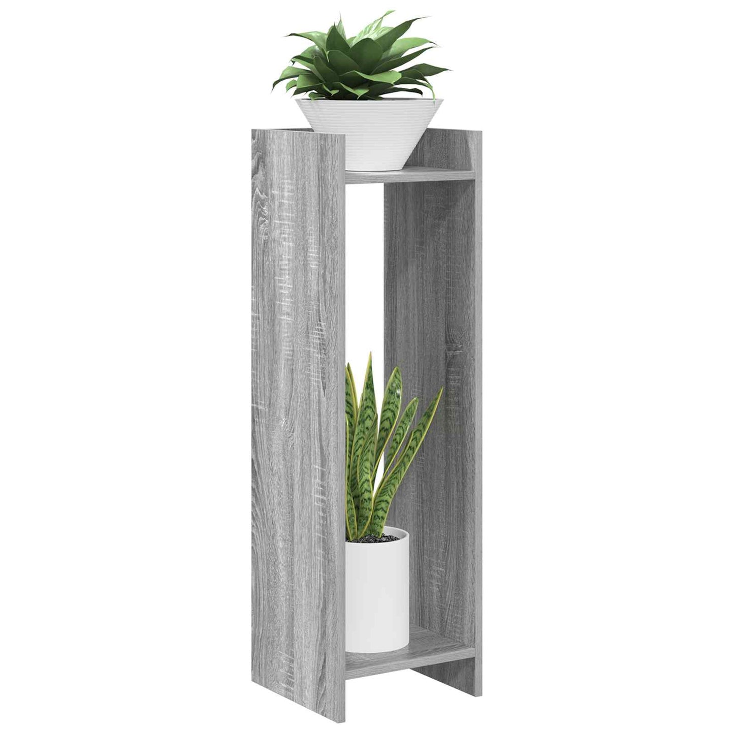Plant Stand Grey Sonoma 30 x 30 x 100 cm Engineered Wood