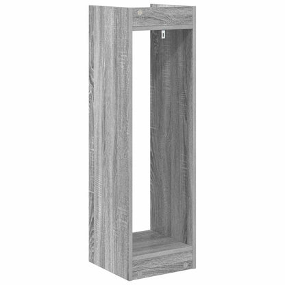 Plant Stand 2 pcs Grey Sonoma 30 x 30 x 100 cm Engineered Wood