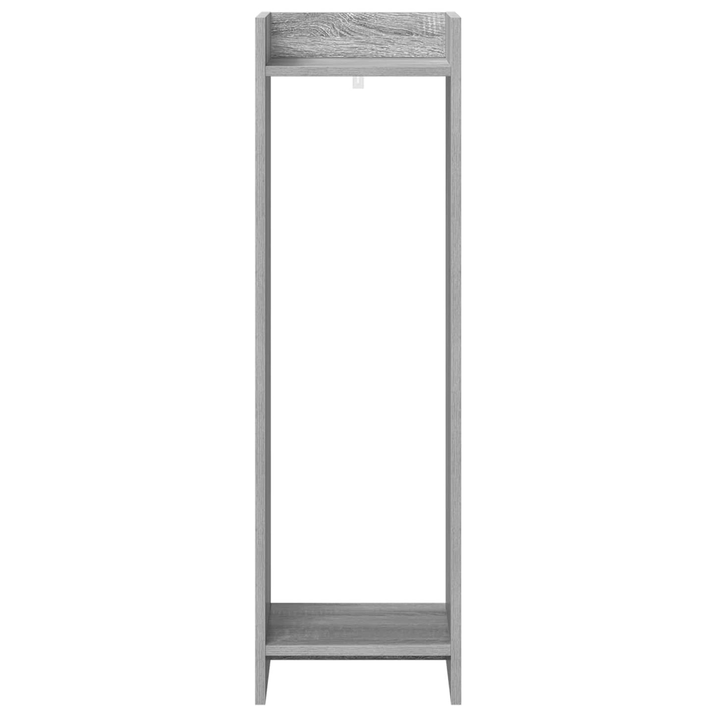 Plant Stand 2 pcs Grey Sonoma 30 x 30 x 100 cm Engineered Wood