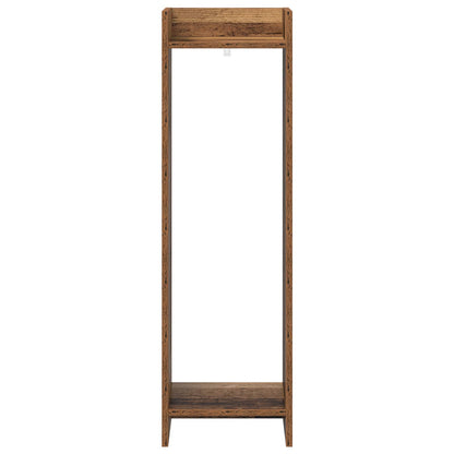 Plant Stand Old Wood 30 x 30 x 100 cm Engineered Wood