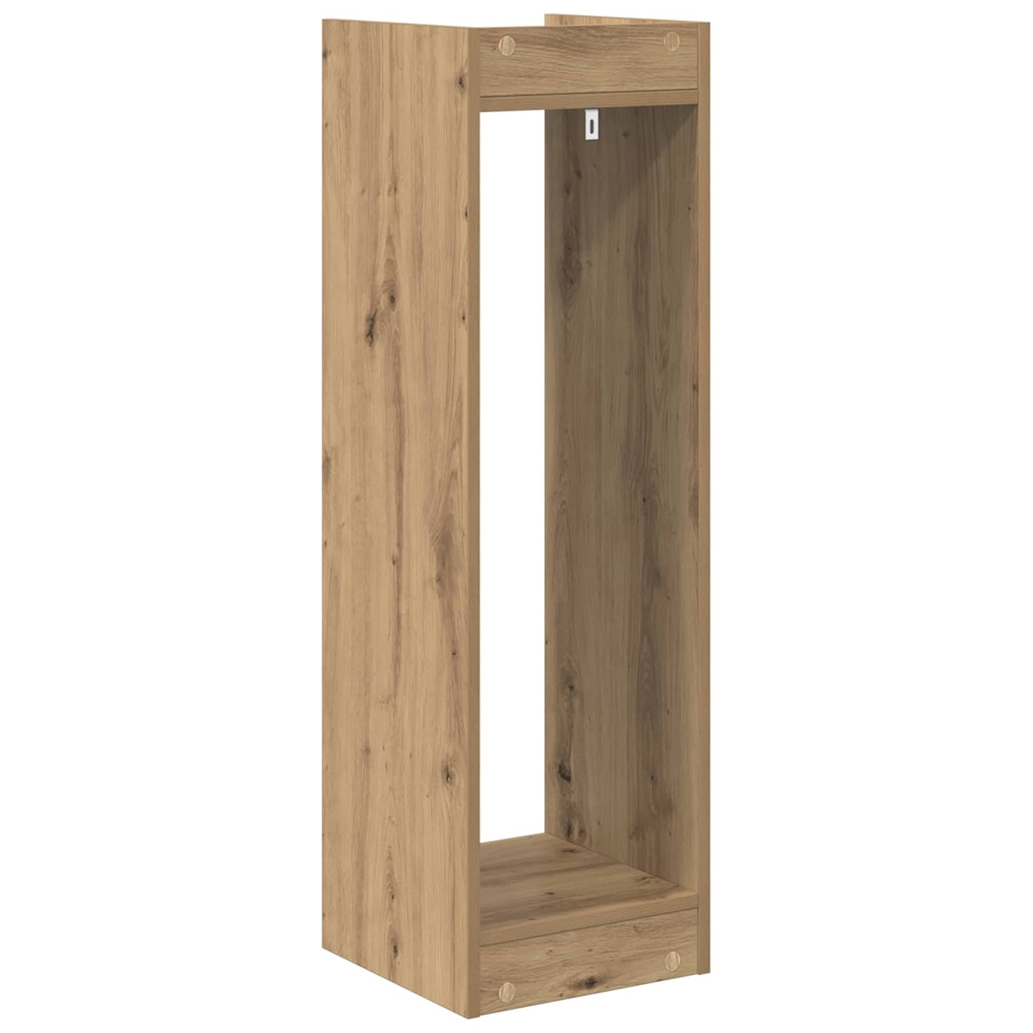 Plant Stand 2 pcs Artisan Oak 30 x 30 x 100 cm Engineered Wood