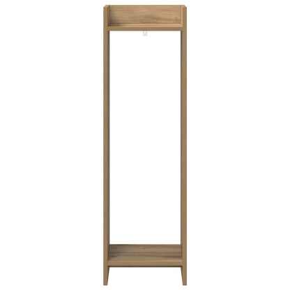 Plant Stand 2 pcs Artisan Oak 30 x 30 x 100 cm Engineered Wood