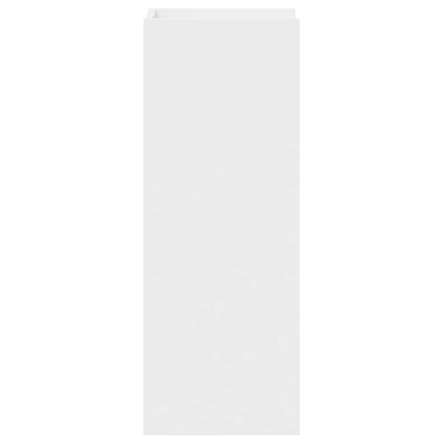 Plant Stand with Shelf White 30 x 30 x 80 cm Engineered Wood