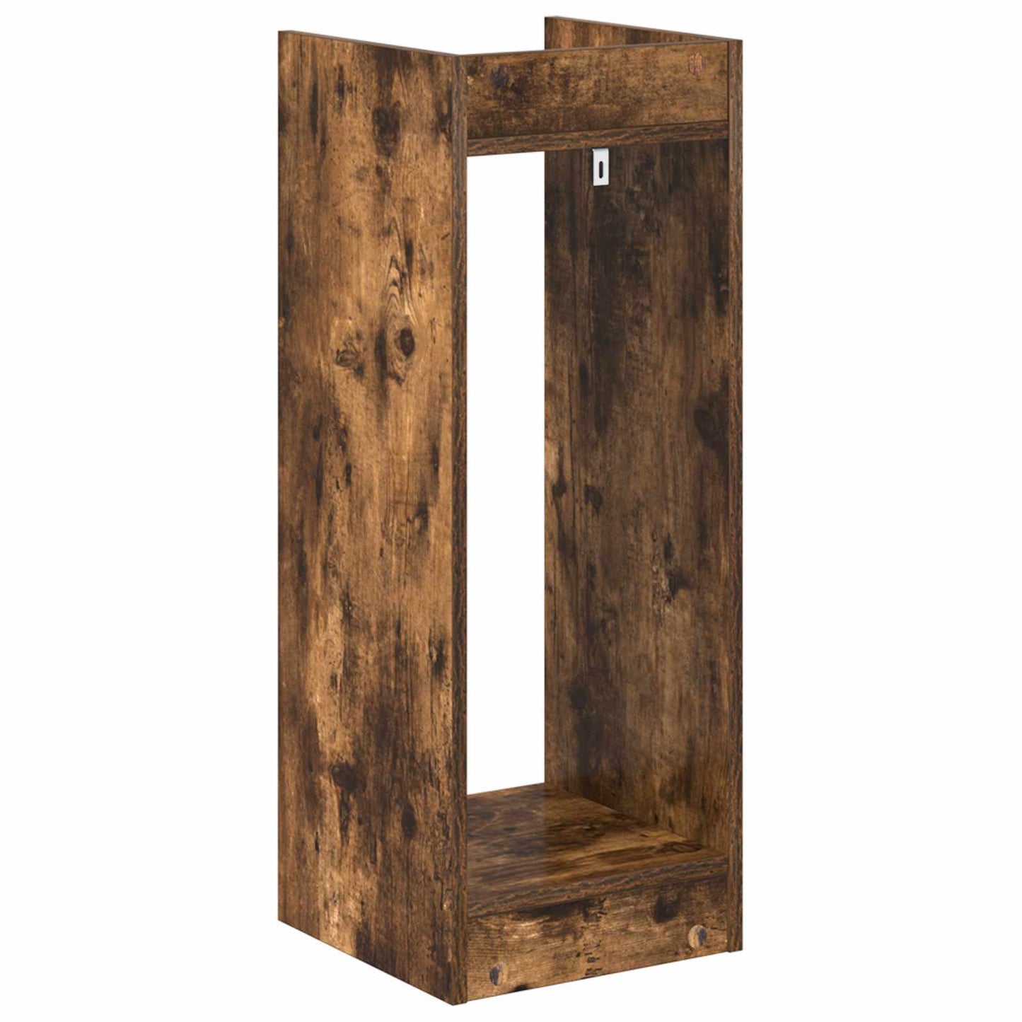 Plant Stand 2 pcs Smoked Oak 30 x 30 x 80 cm Engineered Wood
