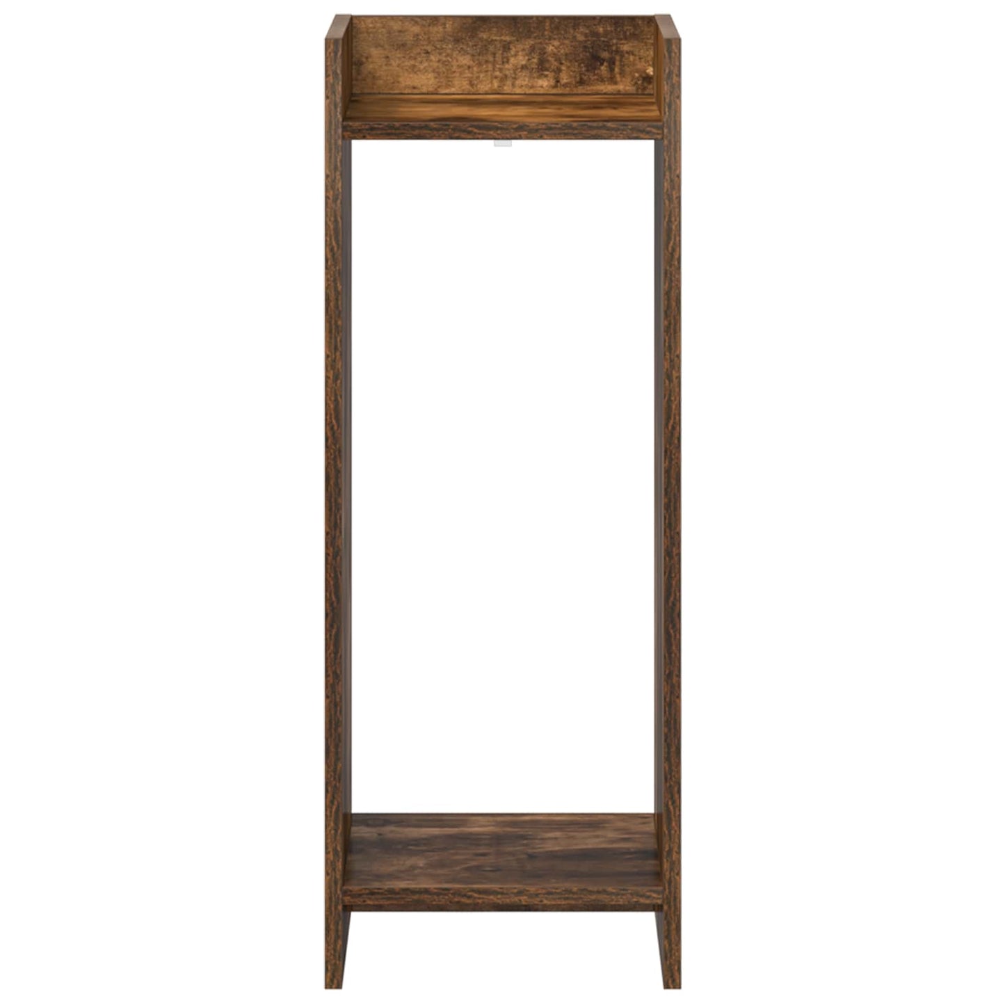 Plant Stand 2 pcs Smoked Oak 30 x 30 x 80 cm Engineered Wood
