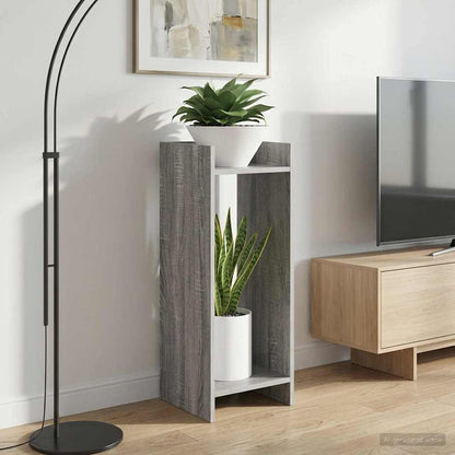 Plant Stand Grey Sonoma 30 x 30 x 80 cm Engineered Wood