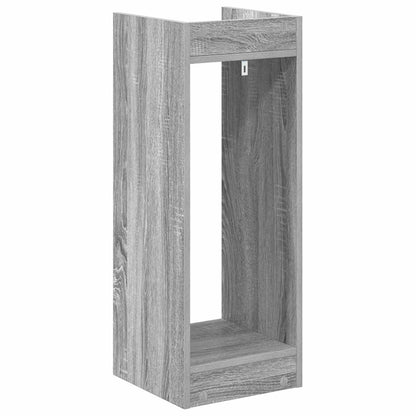 Plant Stand 2 pcs Grey Sonoma 30 x 30 x 80 cm Engineered Wood