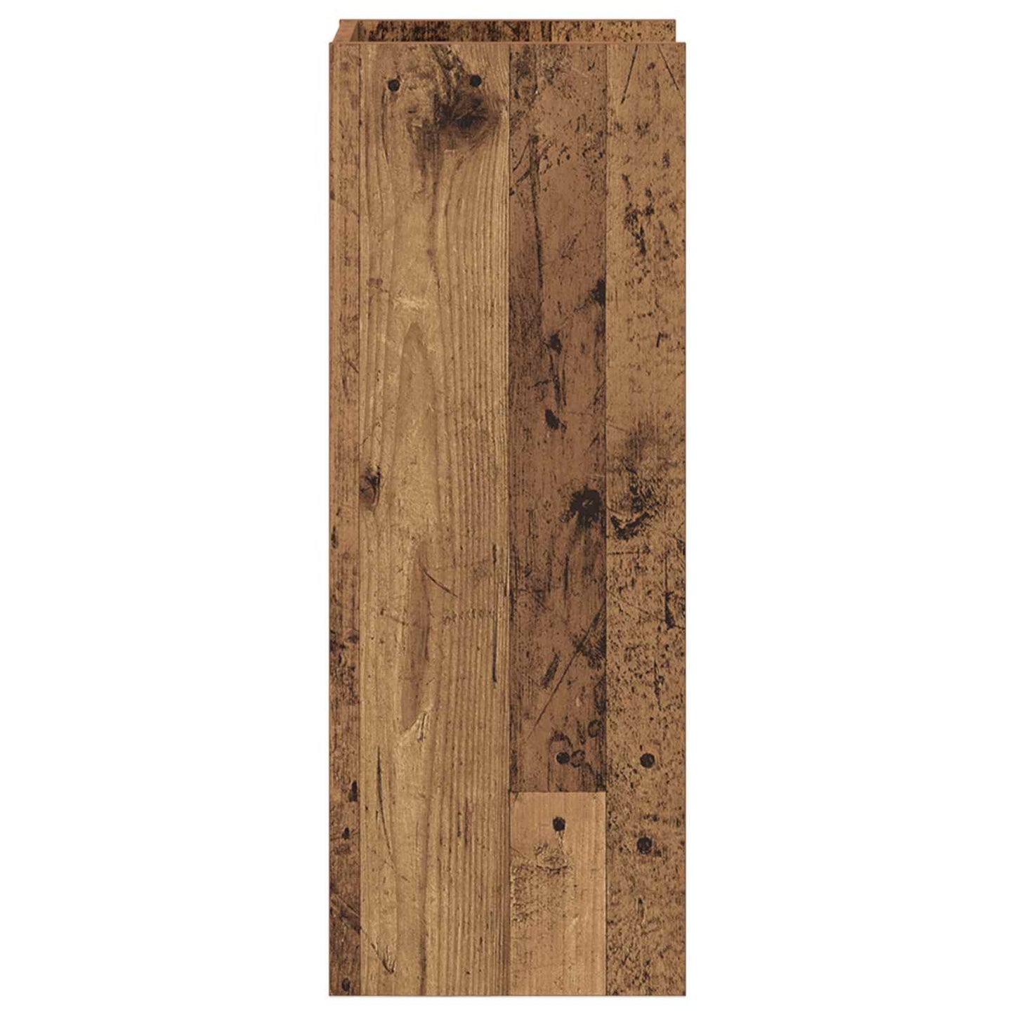Plant Stand with Shelf Old Wood 30 x 30 x 80 cm Engineered Wood